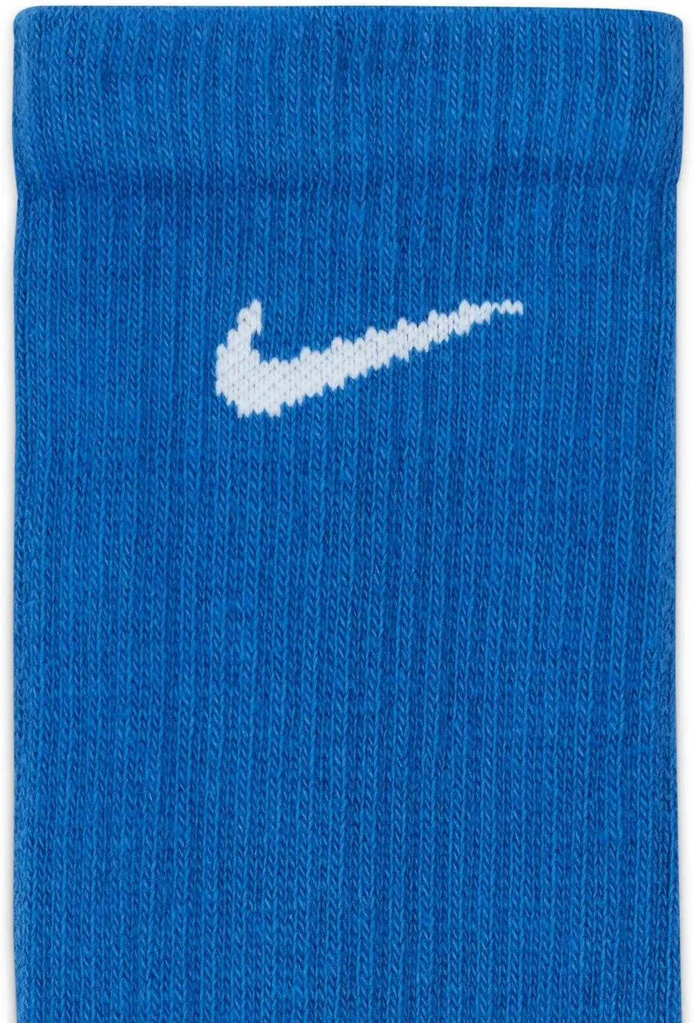 Nike 6 Pack Sports Dri-Fit Moisture Wicking Athletic Crew Socks Red Yellow Blue Green Purple Orange White