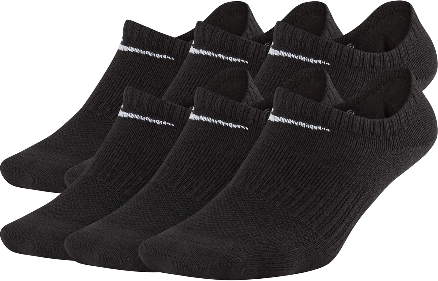 Nike Kids' Everyday Lightweight No-Show Socks (6 Pairs)
