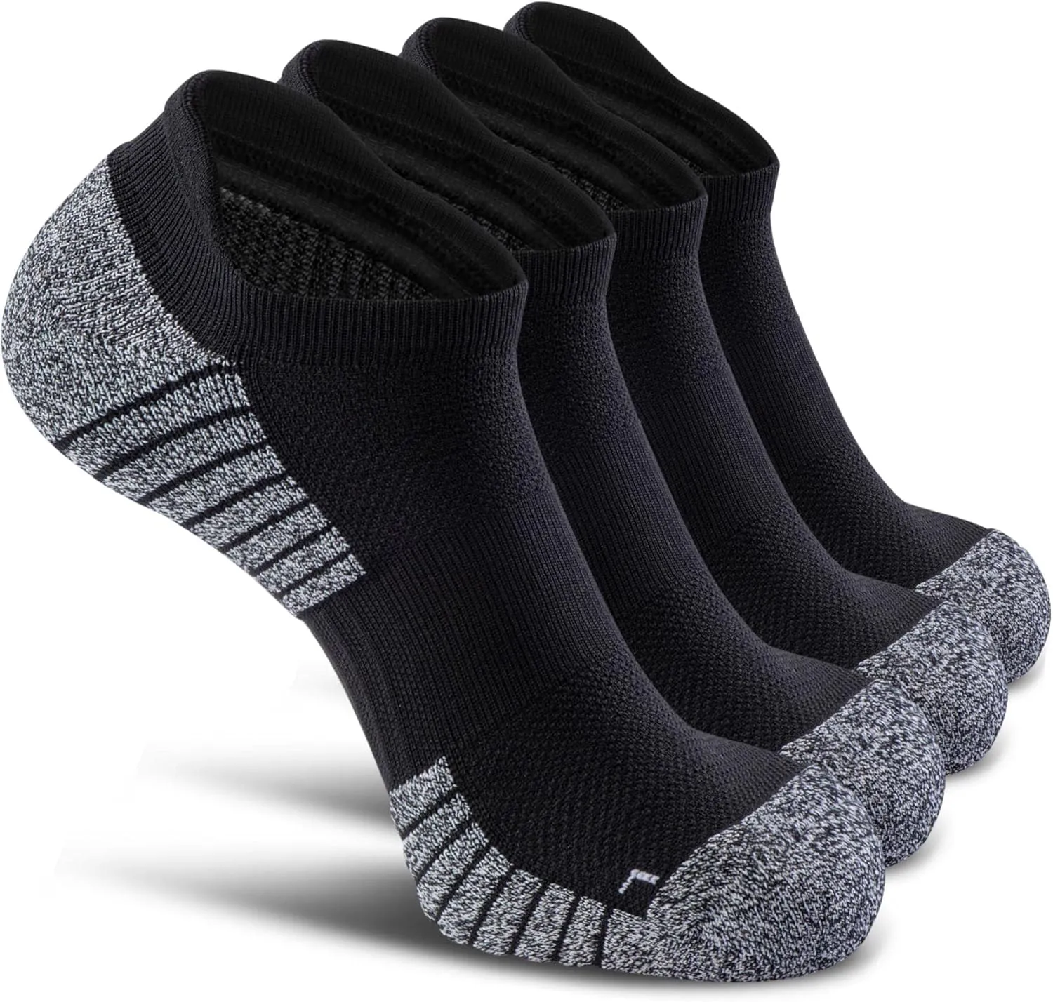 No Show Sports Compression Socks for Men and Women Circulation 4/8 Pack