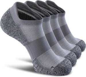 No Show Sports Compression Socks for Men and Women Circulation 4/8 Pack