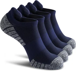 No Show Sports Compression Socks for Men and Women Circulation 4/8 Pack