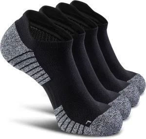 No Show Sports Compression Socks for Men and Women Circulation 4/8 Pack