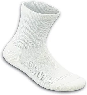 Orthofeet Padded Sole Non-Binding Non-Constrictive Circulation Seam Free Socks, 3 Pack