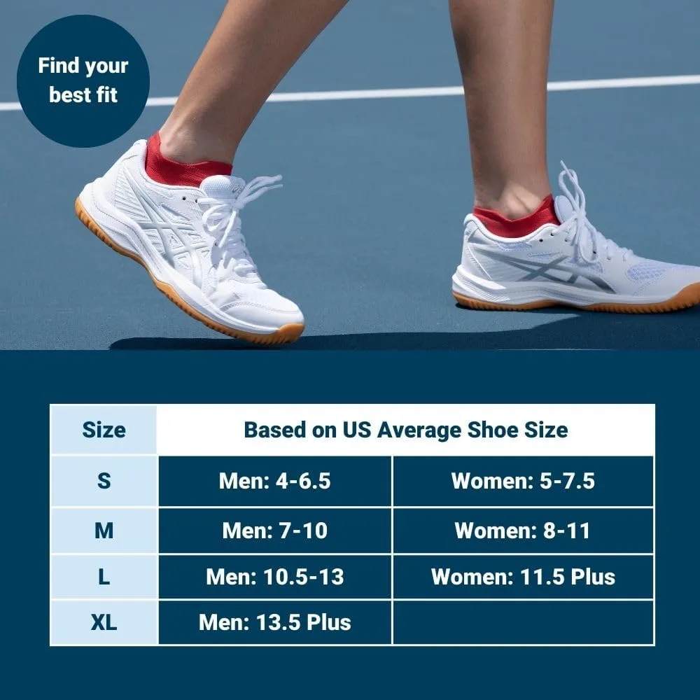 OS1st The Pickleball Sock with 360-degree blister protection, comfortable, lightweight and moisture-wicking | 3 Pack