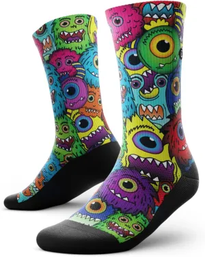 Outway Novelty Crew Socks for Men & Women, Breathable, Moisture-Wicking Athletic Calf Sock with Arch Support