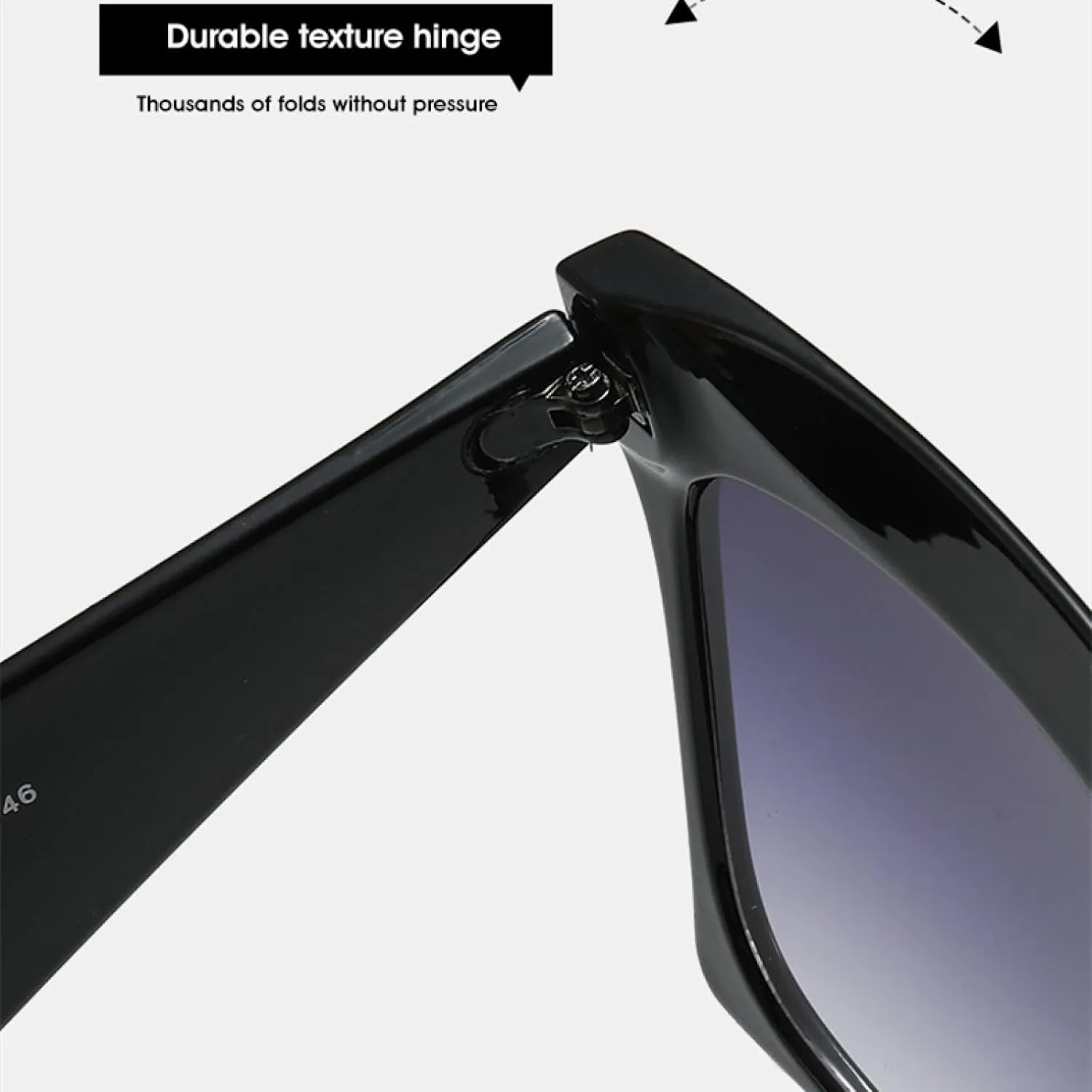 Oversized Frame Sunglasses Women Retro Trending Luxury Eyewear Shades Uv400 Sun Glasses