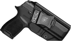 P320 Holster IWB Kydex Holster Custom Fit: Sig Sauer P320-M18/P320-Compact/P320-Carry Pistol – Inside Waistband Concealed Carry – Adjustable Cant & 'Posi-Click' Retention – No Wear No Jitter - US Made