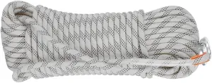 Parachute Rope Rescue Rope 10mm Static Rope Heavy Duty Rock Climbing Rope Escape Utility Cord for Rappelling,Mountaineering, Caving, Indoor Outdoor Camping (Color : White, Size : 10mm x 10m)