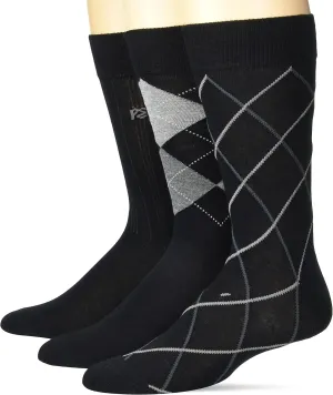 Perry Ellis Men's Portfolio Superior Soft Luxury Socks, 3-Pack