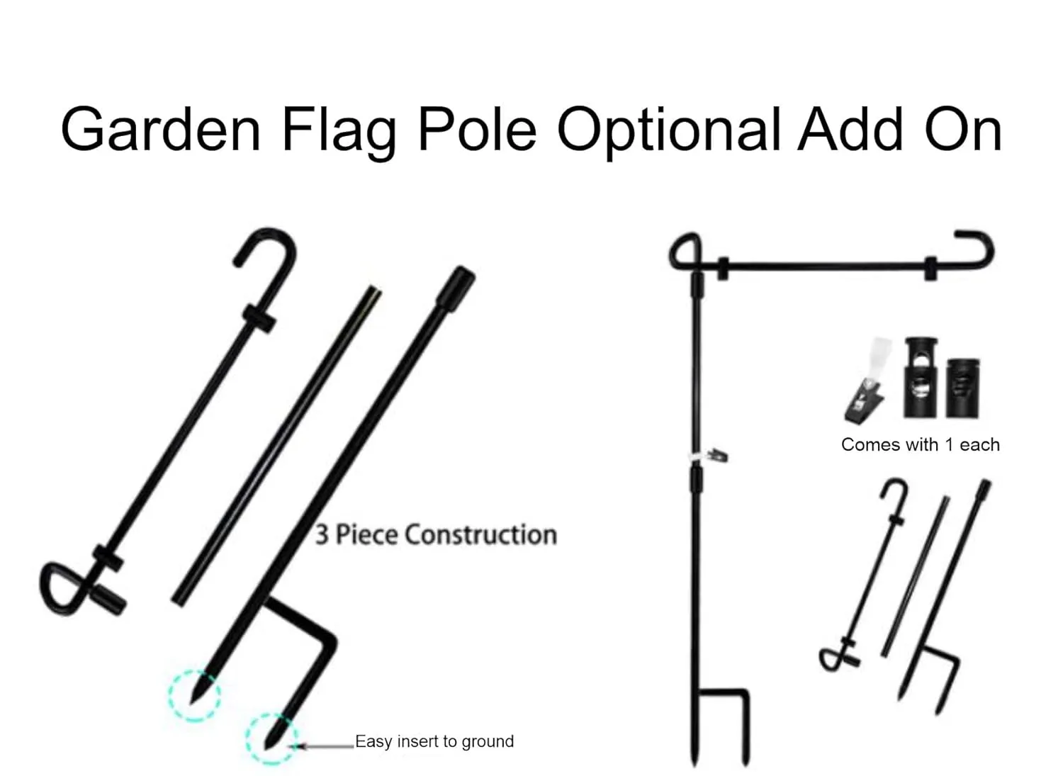 Personalized camper Garden Flag for Campsite, Custom outdoor camping decoration sign, unique yard decor for RV travel trailer, Motorhome, tent, camping enthusiasts (Popup Camper)