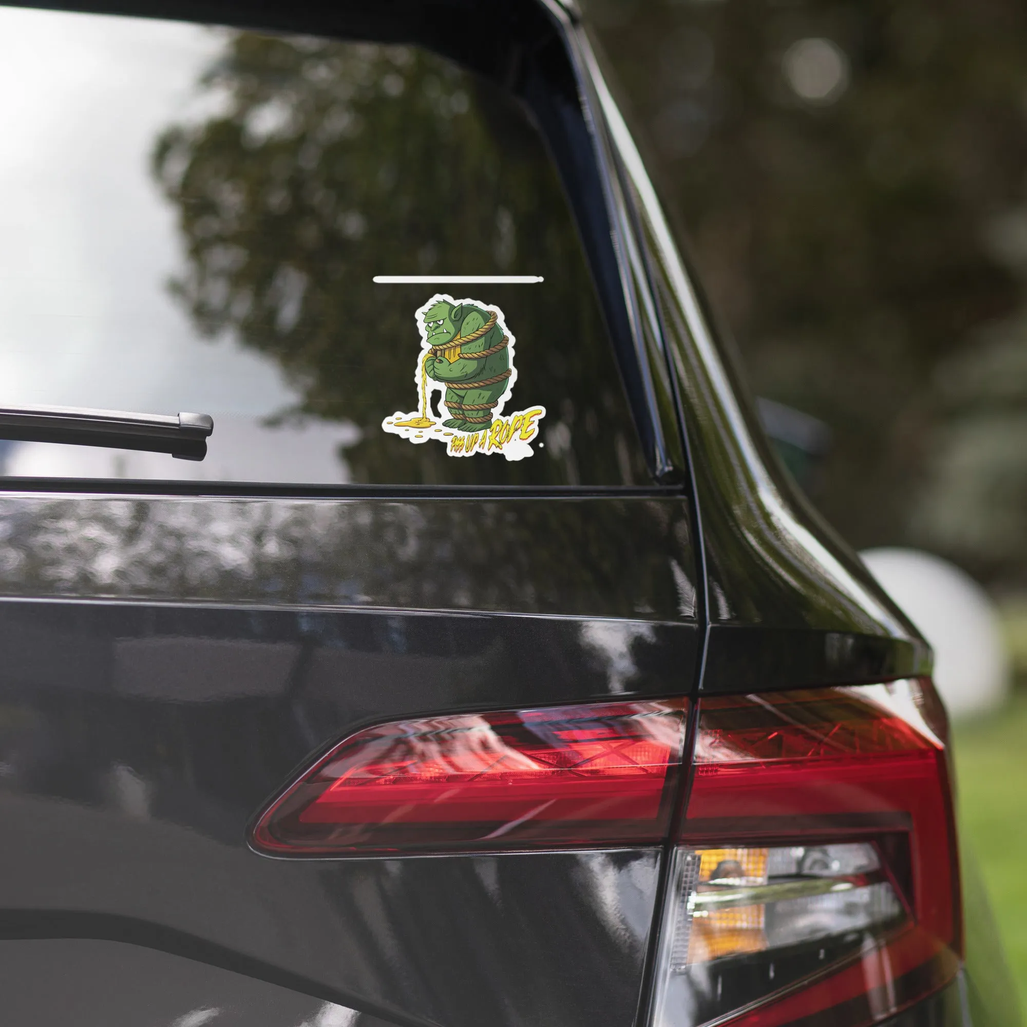 Piss Up A Rope Bubble-free stickers