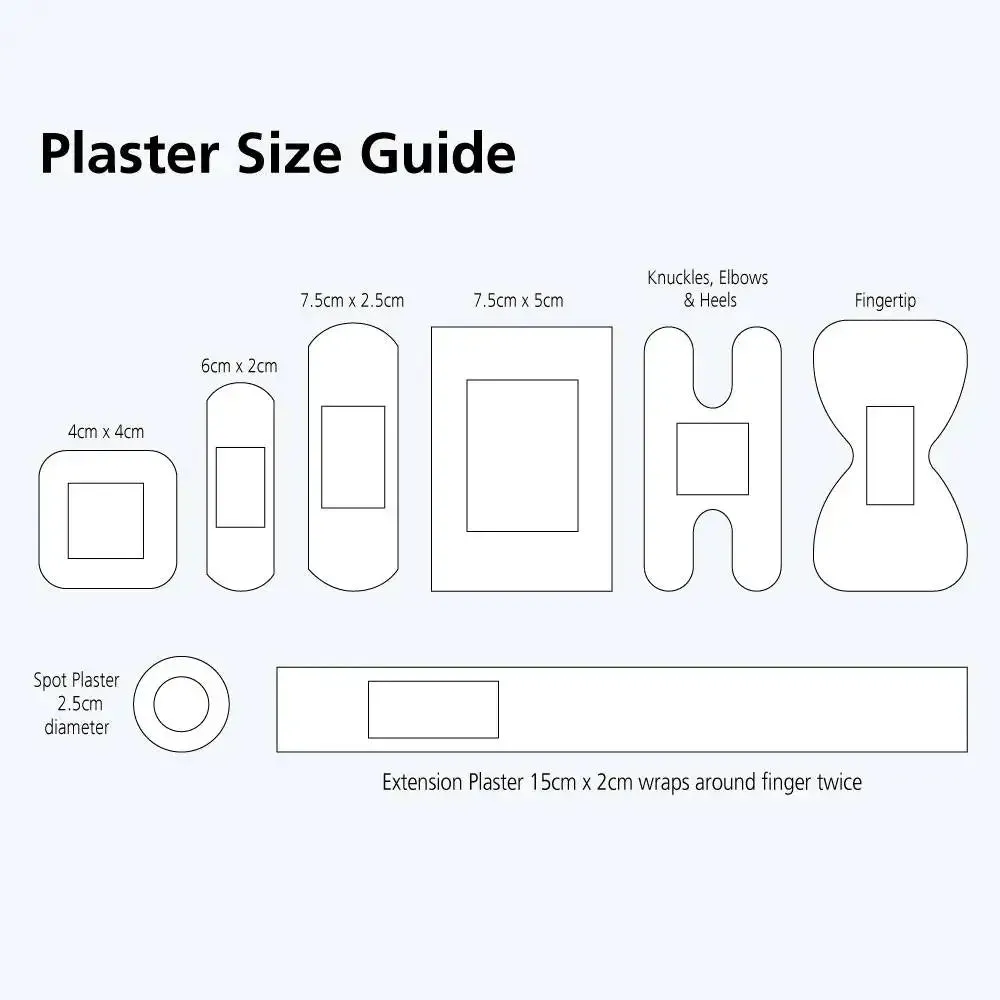 Plasters Steroplast's Hypoallergenic Effortless Personalized assistance Washproof