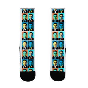 Pop Art Obama Socks