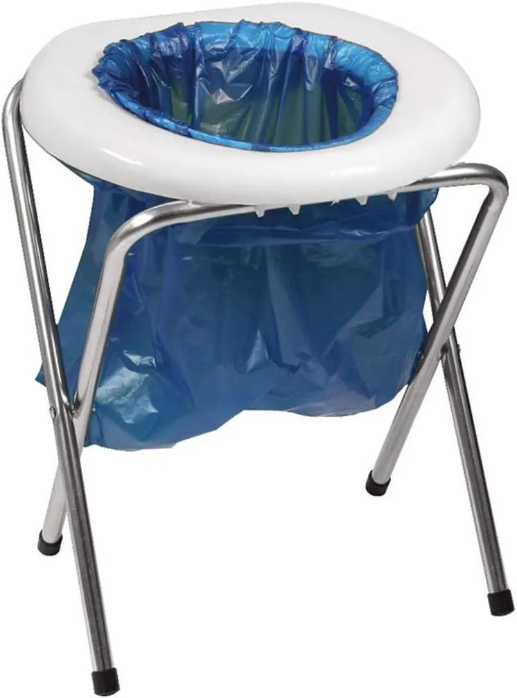 Portable Camp Toilet - Camping Commode