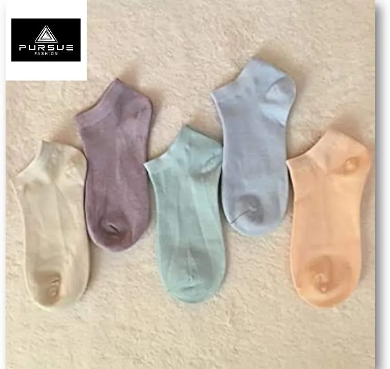 Premium Cotton Ankle Socks for Men and Women, Free Size, Plain Unisex Ankle Socks
