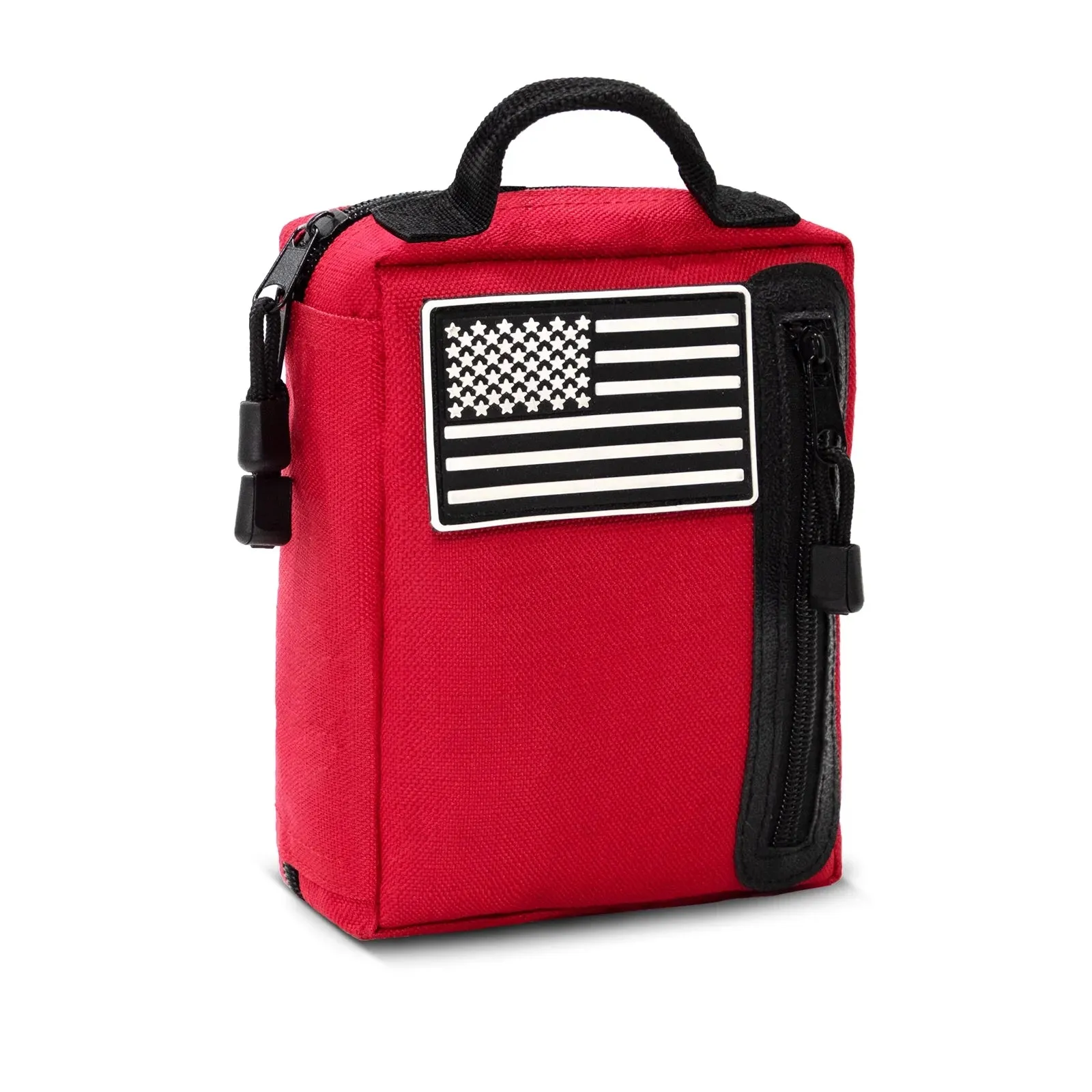 Premium First Aid Kit | Compact Emergency Medical Kit for Home, Car & Outdoors | 6.5" x 5" Travel-Ready Design