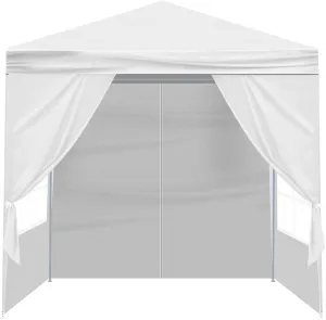 Premium Metal Frame with Spiral Connectors Portable Waterproof Tent - Easy Setup, Lightweight 14.4 Lbs, 78x78x100 in Size for Outdoor Parties, Camping & Picnics