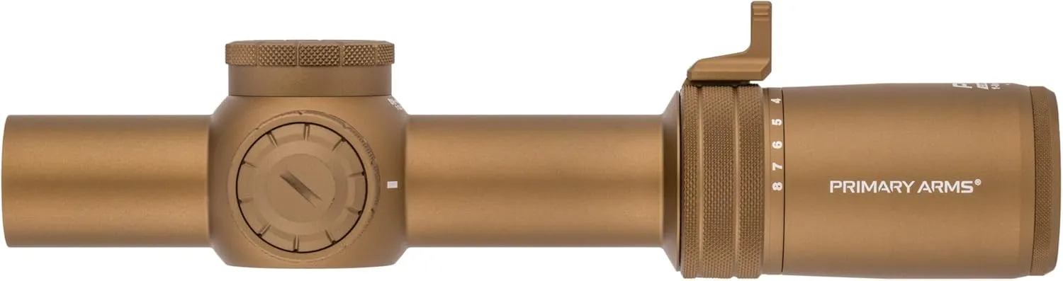Primary Arms Compact PLx-1-8X24mm FFP Rifle Scopes - Multiple Illuminated Reticles
