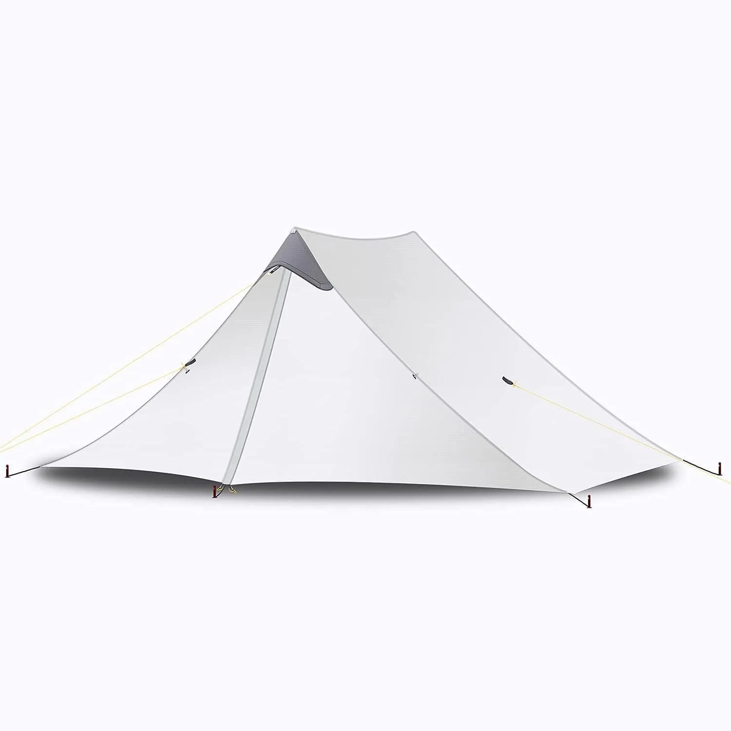 Pyramid Tent Ultralight Outdoor Camping Tent, 1 Person / 2 Person Backpack Waterproof Double Layer Tent Ideal for Camping, Backpacking and Hiking