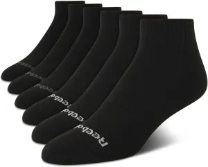 Reebok Men's Quarter Socks - 6 Pack Cushion Quarter Cut Ankle Socks for Men - Breathable Men's Athletic Socks (Size: 6-12.5)