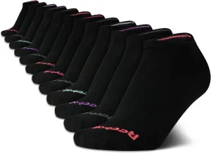 Reebok Women's Athletic Socks - Performance Low Cut Socks (12 Pack)