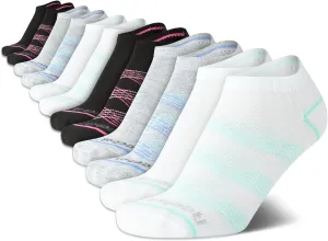 Reebok Women's Athletic Socks - Performance Low Cut Socks (12 Pack)