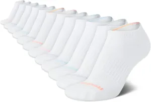 Reebok Women's Athletic Socks - Performance Low Cut Socks (12 Pack)