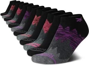 Reebok Women's Athletic Socks - Performance Low Cut Socks (12 Pack)