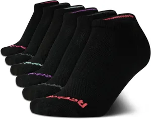 Reebok Women's Athletic Socks - Performance Low Cut Socks (6 Pack)