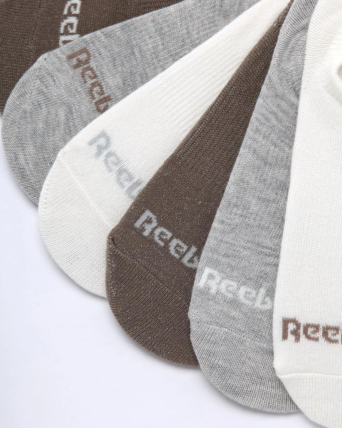Reebok Women's No Show Performance Liner Socks with Heel Grip (12 Pack)