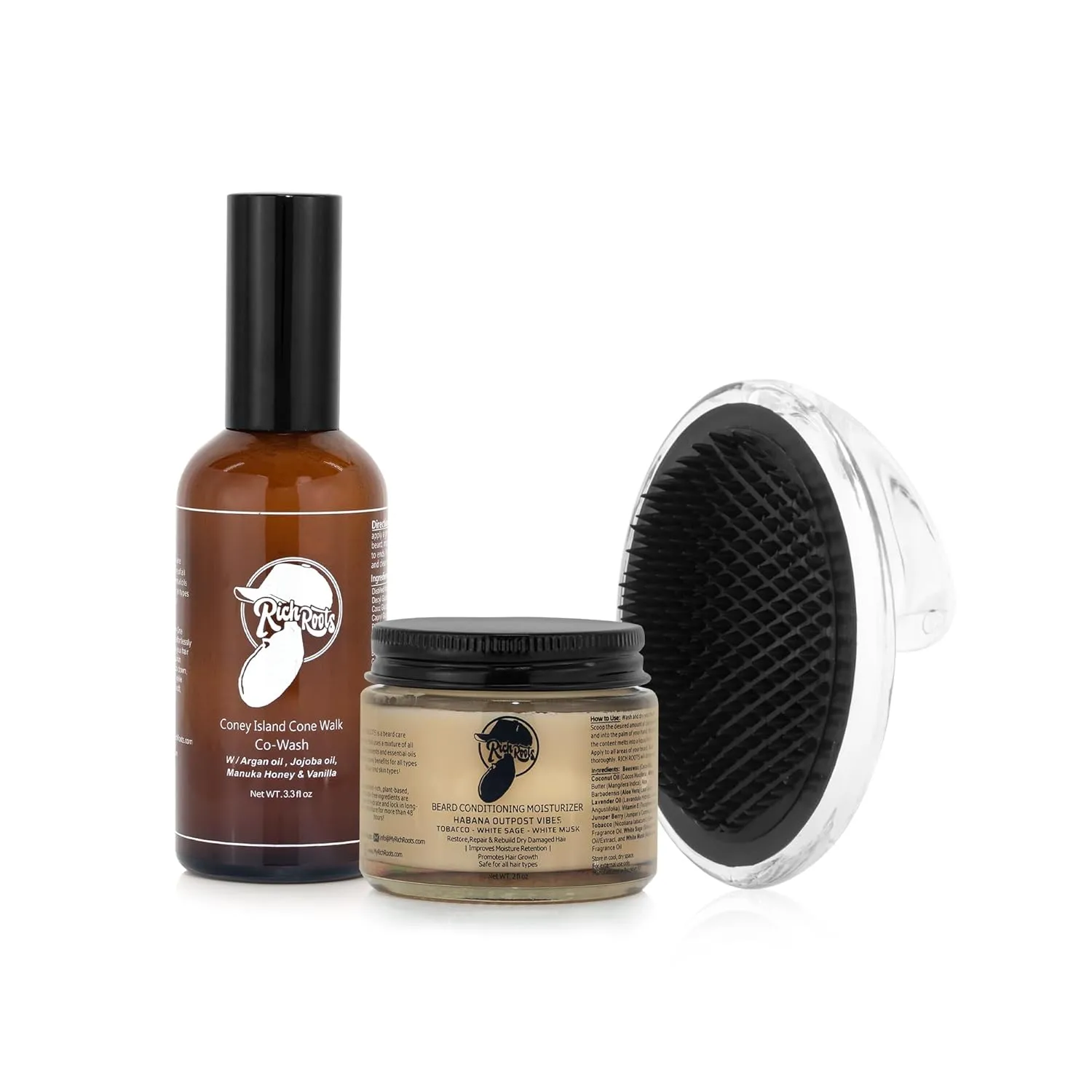 Rich Roots All-In-One STARTER Beard Kit - 2 Fl Oz
