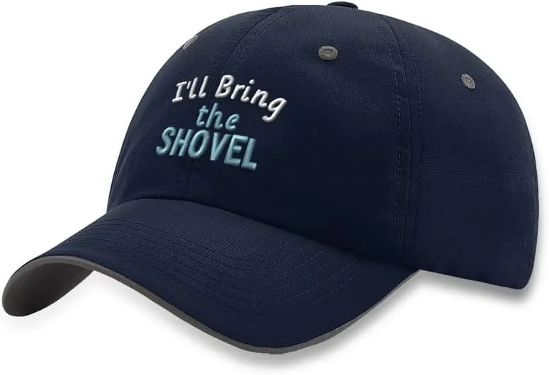 Richardson Soft Running Hat I'll Bring The Shovel Polyester Waterproof Baseball Cap