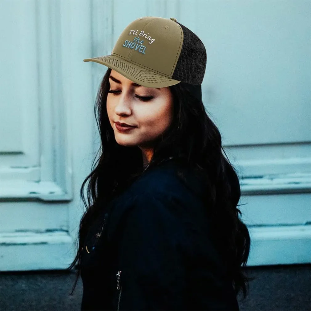 Richardson Trucker Hat I'll Bring The Shovel Polyester Baseball Cap