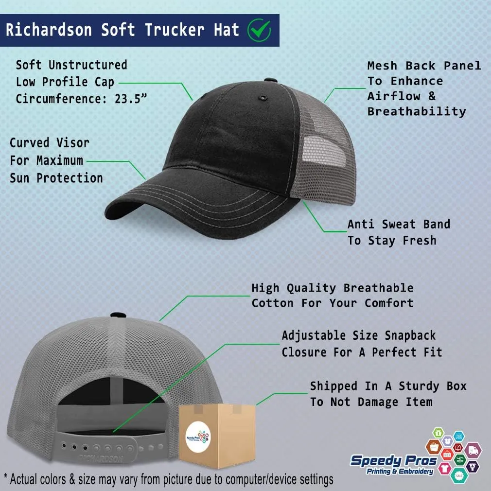 Richardson Trucker Mesh Hat I'll Bring The Shovel Cotton Dad Hats for Men & Women
