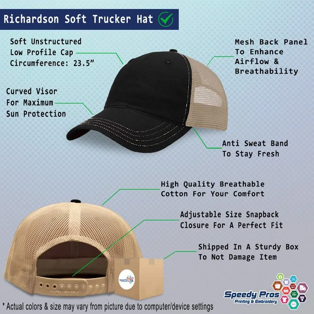 Richardson Trucker Mesh Hat I'll Bring The Shovel Cotton Dad Hats for Men & Women