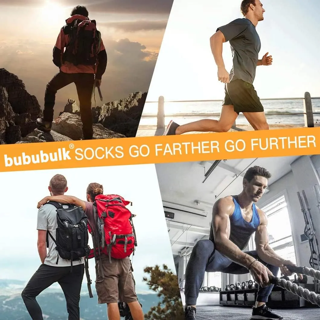 RICHBULL 30 Pairs of Thin Crew Socks for Men & Women - Breathable Casual Socks in Bulk - Moisture-Wicking Socks Wholesale