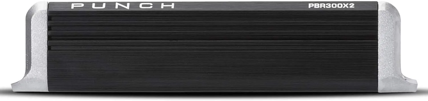 Rockford Fosgate PBR300X2 Punch 300 Watt 2 Channel Boosted Rail Amplifier