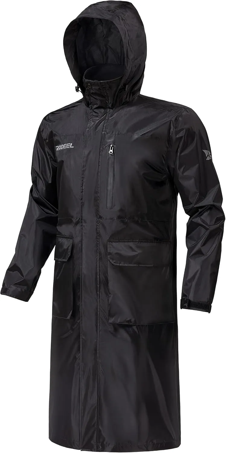 Rodeel Waterproof Jacket and Overalls Set Waterproof Rain Jacket Bid Suit Ultimate Protection for Outdoor Adventures