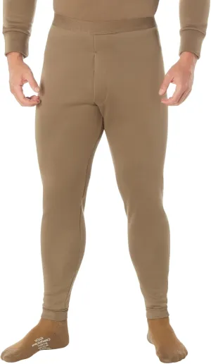 Rothco ECWCS Poly Underwear Bottoms - Insulated Comfortable Cold Weather Base Layer