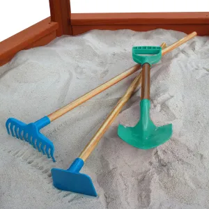 Sandbox Tool Kit with Plastic Heads (3-Pieces)