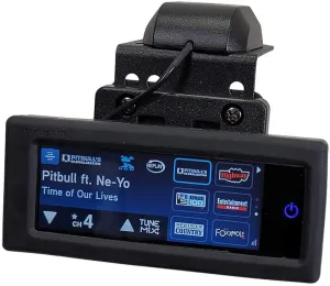 Satellite Radio Motorcycle Installation Kit with Sirius XM Commander Touch Receiver, Water Resistant Case, RAM Mount Adapter and Mounts