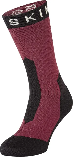 SEALSKINZ | Stanfield | Unisex Waterproof Extreme Cold Weather Mid Length Merino Wool Lined Socks