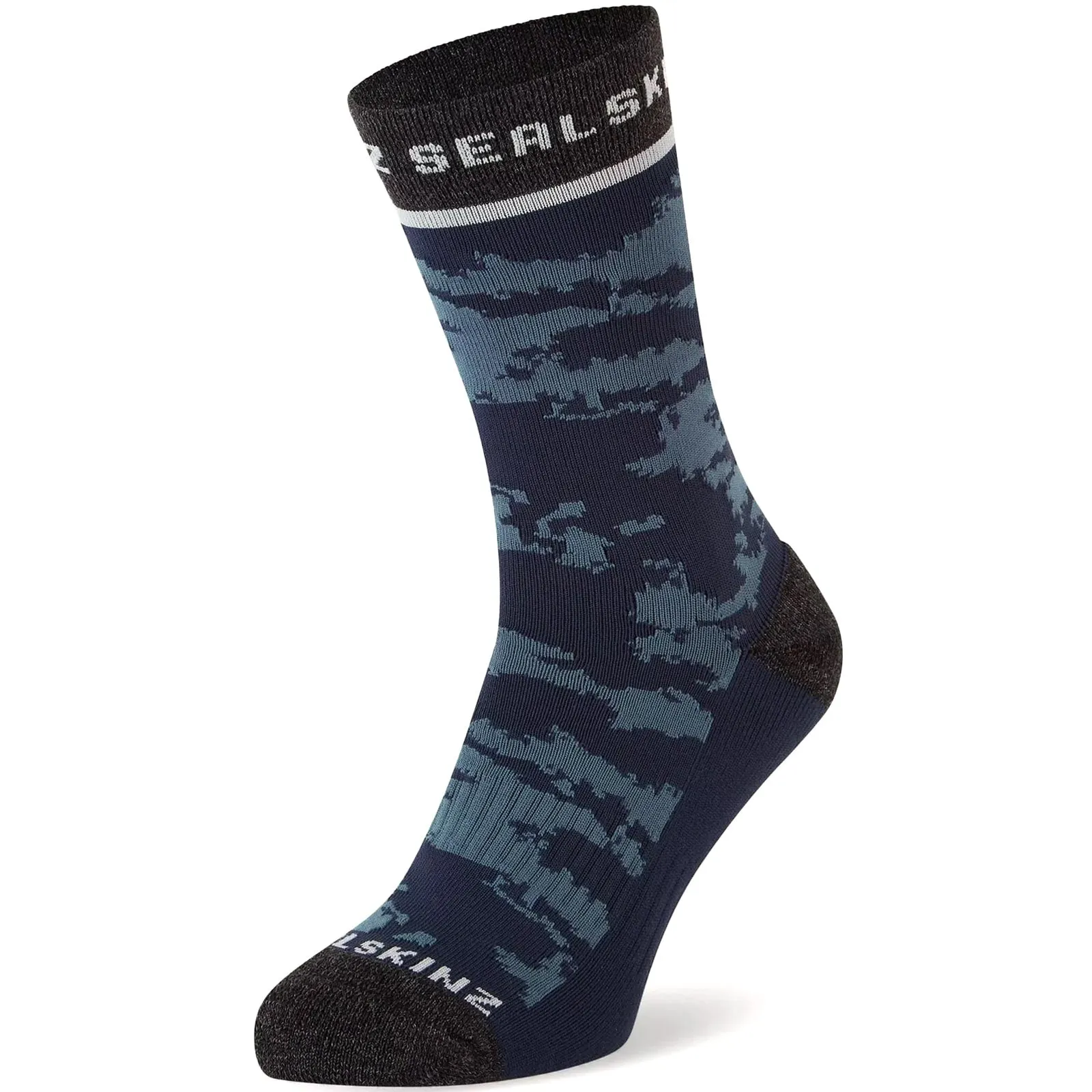 Sealskinz Unisex Reepham Mid Length Jacquard Active Socks
