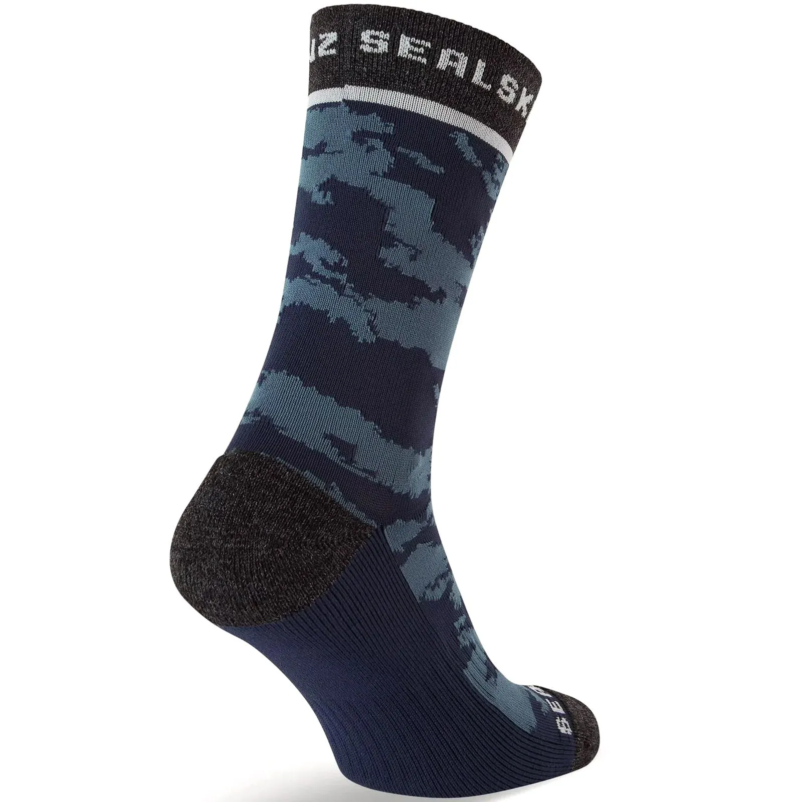 Sealskinz Unisex Reepham Mid Length Jacquard Active Socks