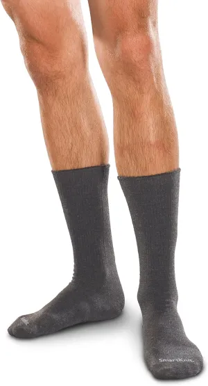 Seamless Crew Socks for Diabetes, Arthritis, or Sensitive Feet, 1 Pair (2 Count)