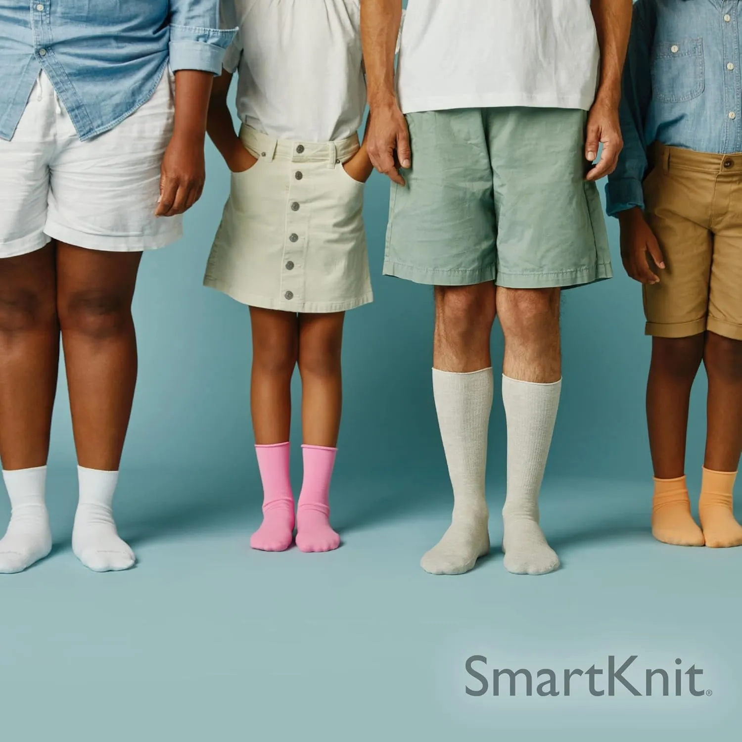 Seamless Diabetic Mini Crew Socks, 3 Pack (6 Count)