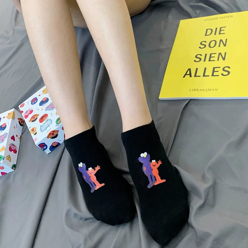 Sesame Combed Cotton Socks