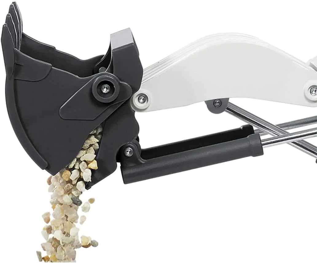 Siku 1798, Liebherr R9800 Mining Excavator, 1:87, Metal/Plastic, White, Functional Folding Shovel