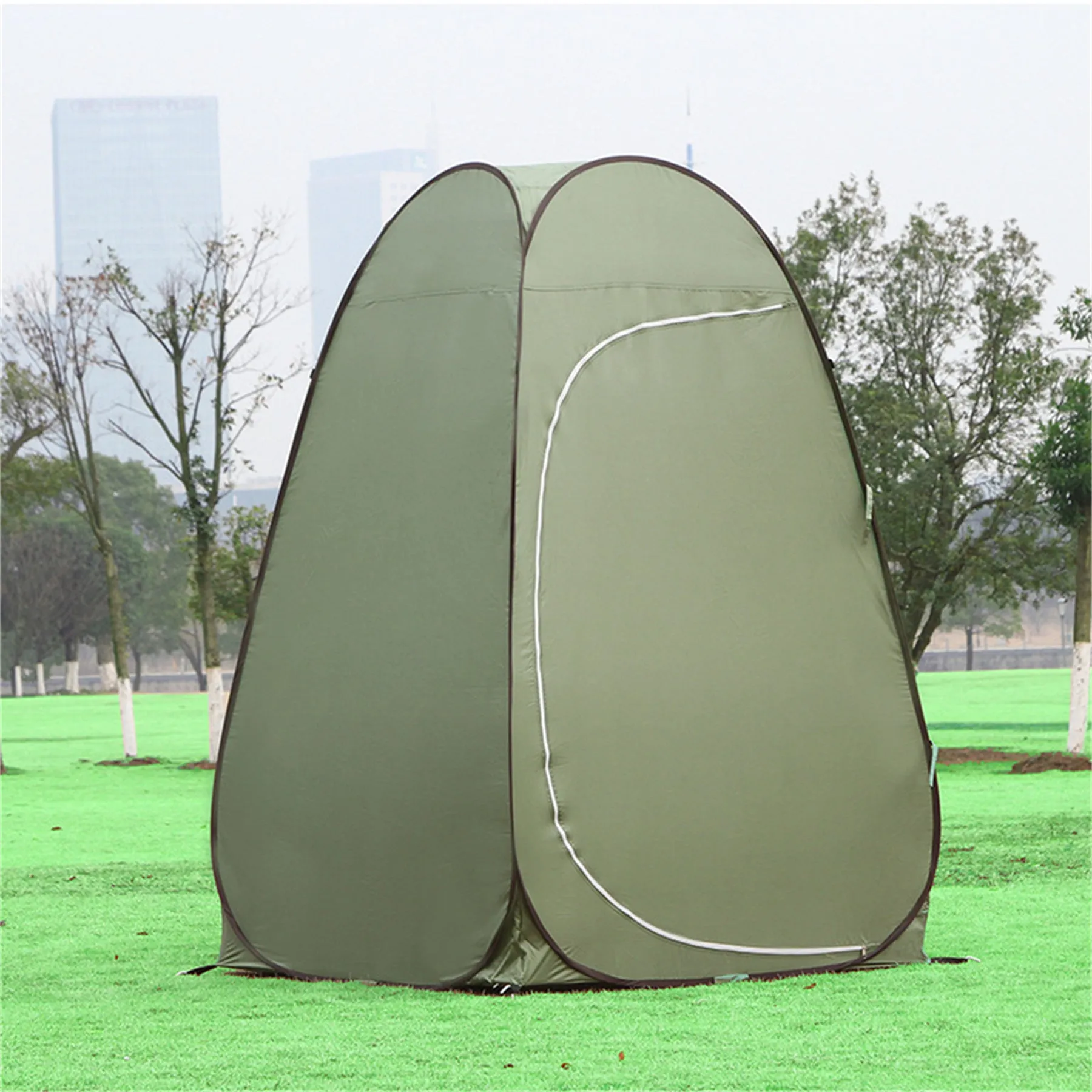 Single layer single change tent