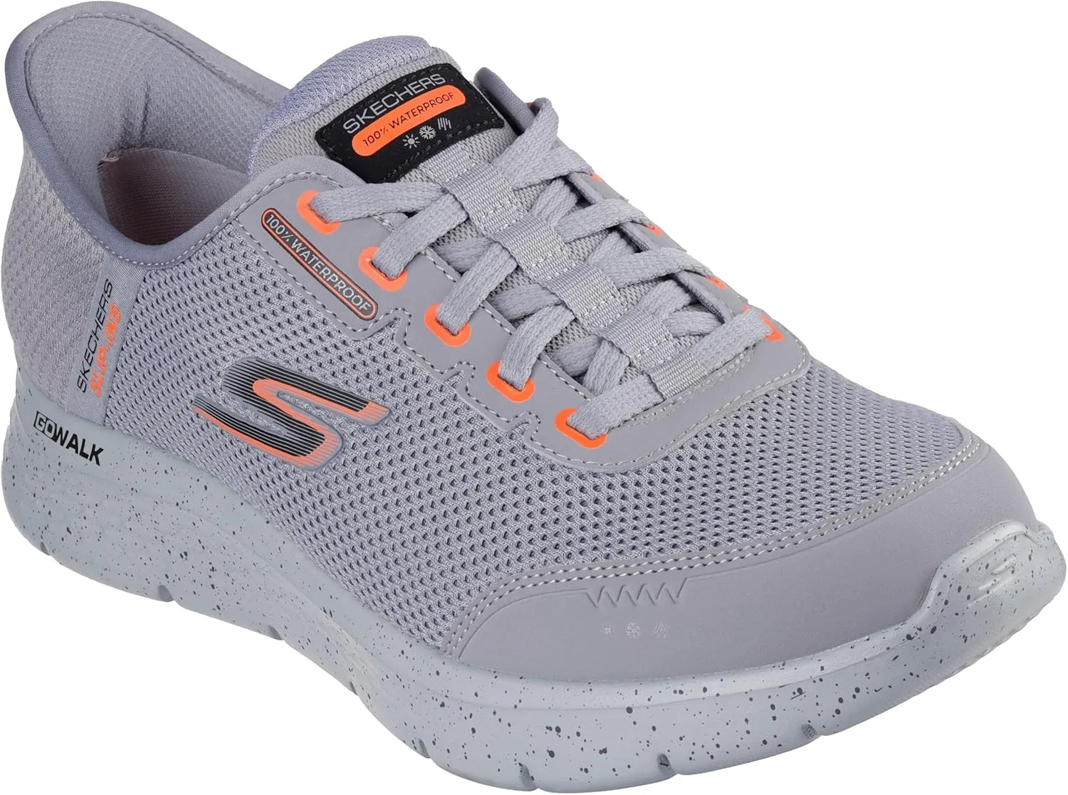Skechers Mens Hands Free Slip-ins Go Walk Flex - 100% Waterproof